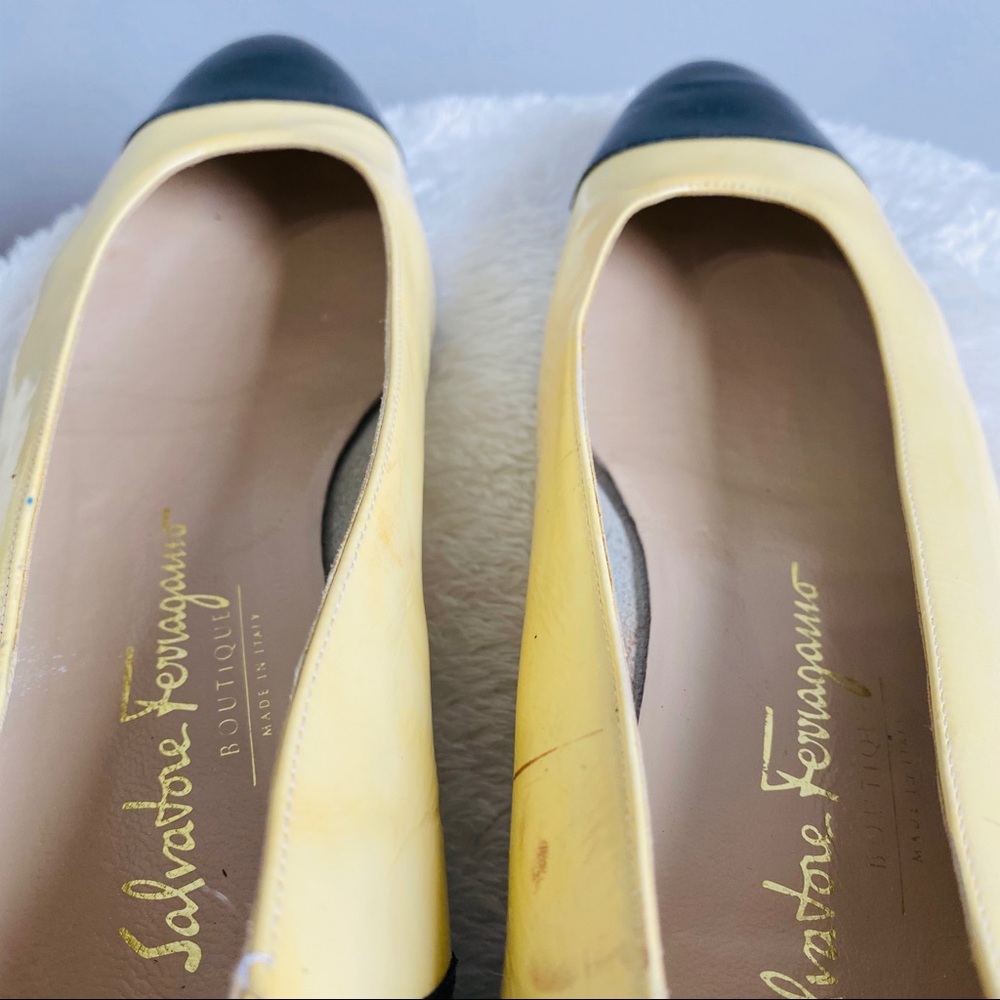 Salvatore Ferragamo cap toes flats - Picture 8 of 8